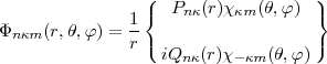                1{   Pnk(r)xkm(h,f)  }
Pnkm(r, h,f) = r-
                  iQnk(r)x -km(h,f)
